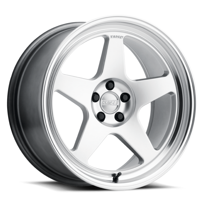 Kansei K12H Knp 18x9.5in / 5x114.3 BP / 12mm Offset / 73.1mm Bore - Hyper Silver Wheel