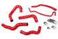 HPS Performance Silicone Hose Kit - Radiator Hose 57-1013-RED