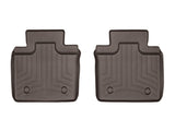 WeatherTech 2014+ Maserati Quattroporte Rear FloorLiner - Cocoa (fits Models w/2 Zone Climate Cntrl)