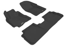 Load image into Gallery viewer, 3D MAXpider 2009-2013 Toyota Corolla Kagu 1st &amp; 2nd Row Floormats - Black