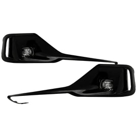 Spyder 21-22 Honda Accord OEM Full LED Fog Lights w/Switch - Clear (FL-HA2021-LED-C)