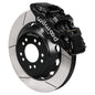 Wilwood Ford Mustang II Ford Aero6 Front Brake Kit w/ 14.00in Slotted Rotor - Black