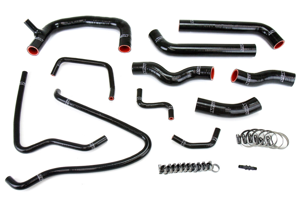 HPS Performance Silicone Hose Kit - Radiator Hose 57-1432-BLK