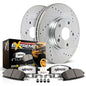 Power Stop 99-04 Ford F-550 Super Duty Front Medium Duty Kit