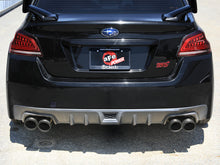 Load image into Gallery viewer, aFe Subaru WRX/STi 15-21 H4-2.0/2.5L Takeda 3in to 2-1/2in Stainless Cat-Back Exhst Crbn Fiber Tip