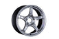 SSR GTX03 18x8.5 5x114.3 45mm Offset Platinum Silver Wheel