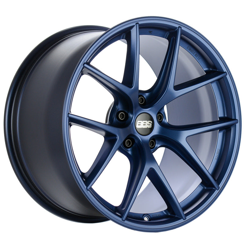 BBS Unlimited CI-R 19x9 ET72 (Face 0) Satin Indigo Blue Wheel