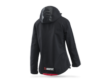 Load image into Gallery viewer, Akrapovic Womens Corpo Rain Jacket Black - 2XL