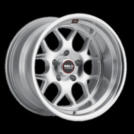 Weld Solana 20x9.5 / 5x120.65 / ET0 / 5.25 BS / 78.1 Bore - Gloss Silver Machined Wheel