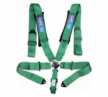 Load image into Gallery viewer, NRG 5PT 3in. Seat Belt Harness / Cam Lock - Green