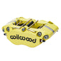 Wilwood caliper ndpr-p 1.12/1.12 .810 rotor 4.75 MT W/BRIDGE bolt yellow