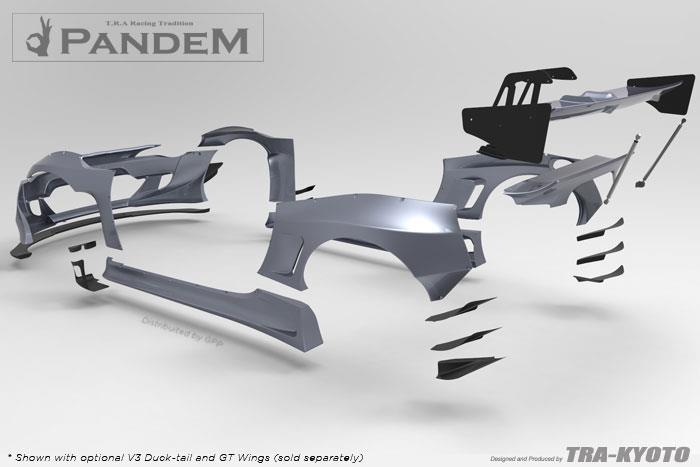 GReddy 86/FRS/BRZ V3.5 Pandem Front Splitter