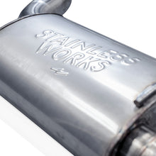 Load image into Gallery viewer, Stainless Works 2024 Mustang GT Catback Dual Tips Redline Sound H-Pipe Performance Connect Exhaust