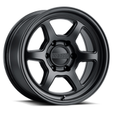 Kansei K14MB Roku 17x8.5in / 6x139.7 BP / -10mm Offset / 106.1mm  Bore - Matte Black