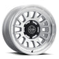 ICON Anza 17x8.5 / 6x5.5 / 0mm / 4.75in BS Silver Machined Wheel