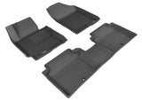 3D MAXpider 2014-2016 Hyundai Elantra Kagu 1st & 2nd Row Floormats - Black