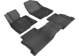 3D MAXpider 2014-2019 Mazda Mazda6 Kagu 1st & 2nd Row Floormats - Black