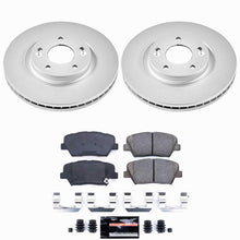 Load image into Gallery viewer, Power Stop 10-12 Hyundai Santa Fe Front Z23 Coated Brake Kit