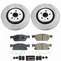Power Stop 17-19 Ford Fusion Front Z23 Coated Brake Kit