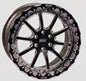 Belak 17x10.5 / 8.25in BS / 6x135mm BP / Low Pad / Series 4 - Single Beadlock Wheel w/ Billet Lip