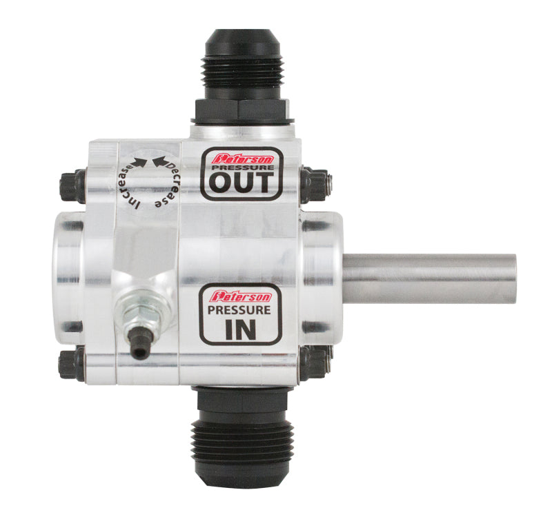Peterson Fluid Systems R4 1-Stage Oil Pump - Right Side Mount - HV - Rear Drive - Reserve Rotation