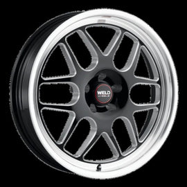 Weld S160 Solana Beadlock 17x10 6x135 ET42 BS 7.15 Gloss Black Wheel MIL Dia 87.1