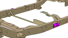 Load image into Gallery viewer, Rust Buster Avalanche/Suburban/Yukon Center Body Frame Mount