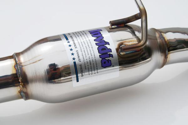 Invidia 00+ S2000 70mm Single N1 Titanium Tip Cat-back Exhaust