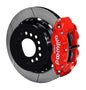 Wilwood Narrow Superlite 4R Rear Kit 12.88in GT Vented Rotors Red G-Body W/ 2.62in Axle Offset