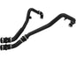 aFe BladeRunner 2in to 2-1/2in Aluminum Hot Charge Pipe Black Ford F-150 24-26 V6-2.7L (tt)