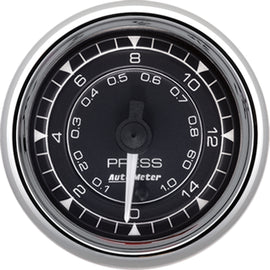 Autometer Chrono 2-1/16in 15PSI Digital Stepper Motor Pressure Gauge - Chrome