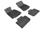 3D MAXpider 2014-2020 Lexus IS Kagu 1st & 2nd Row Floormats - Black