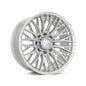Vossen HFX-6 - 22x12 - 8x170 - ET-44 - Ultra Deep Face - 125.1 - Silver Polished Wheel