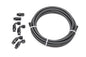 Radium Engineering 8AN Universal PTFE Hose Kit - Black Carbon