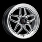 Weld S107 20X9 Laguna 5X120.65 ET50 BS7.0 Gloss Black MIL Dia 70.3
