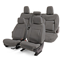 Load image into Gallery viewer, Covercraft 22-24 Chevrolet Silverado Leatherette PrecisionFit Custom Front Row Seat Covers - Stone