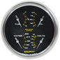 Autometer Marine Carbon Fiber 5in Gauge - 100PSI