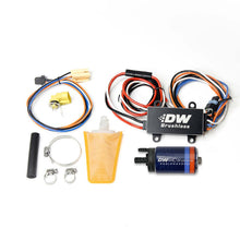Load image into Gallery viewer, DeatschWerks 94-98 Nissan 240SX 440lph In-Tank Brushless Fuel Pump w/9-0913 Instl kit/C102 Contrllr
