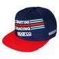 Sparco Flat Cap Martini-Racing Navy