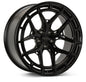 Vossen HFX-1 - 21X10.5 - ET18 - 5X132 - 66.56 - DEEP - GB - GLOSS BLACK