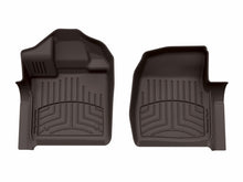 Load image into Gallery viewer, WeatherTech 15-20 Ford F-150 1st Row Front FloorLiner HP - Cocoa