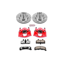 Load image into Gallery viewer, Power Stop 92-99 GMC Yukon Front Z36 Truck &amp; Tow Kit w/Cals
