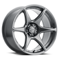 Kansei K11G Tandem 18x9in / 5x120 BP / 12mm Offset / 72.56mm Bore - Gunmetal Wheel