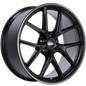 BBS CI-R 20x11.5 5x112 ET40 Satin Black Polished Rim Protector Wheel -82mm PFS/Clip Required