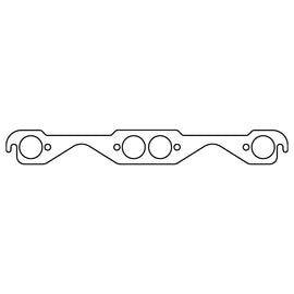 Cometic Chevy Gen-I Small Block V8 .043in Copper Exhaust Manifold Gasket Set - 1.500in Round Port
