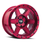 Dirty Life Compound 9315 20x10 / 8-165.1 BP / -25mm Offset / 125.2mm Hub Crimson Candy Red Wheel