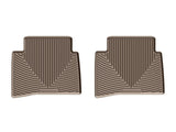 WeatherTech 2016+ Toyota Prius Rear Rubber Mats - Tan