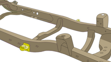 Load image into Gallery viewer, Rustbuster 2000-2006 Toyota Tundra Access Cab 6.5Ft Bed Front Body Mount Right Side