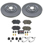 Power Stop 19-20 Audi A8 Quattro Rear Z23 Coated Brake Kit