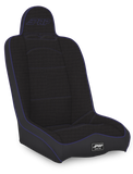 PRP Daily Driver High Back Suspension Seat- Black/Purple Tweed